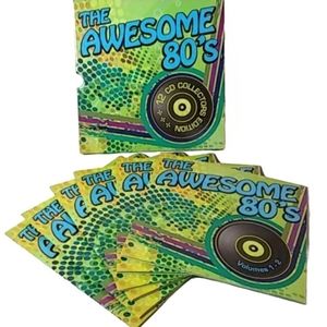 The Awesome 80's 12-Set CD Box Set | EUC | Collectors Edition